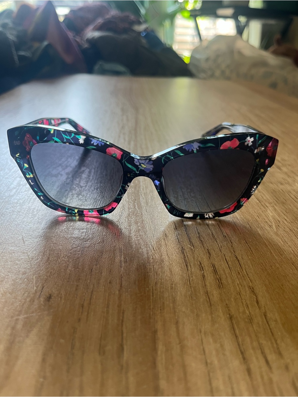 Kate Spade DAINA 2/G/S Sunglasses Floral Black Multicolor SDK9O 51mm
